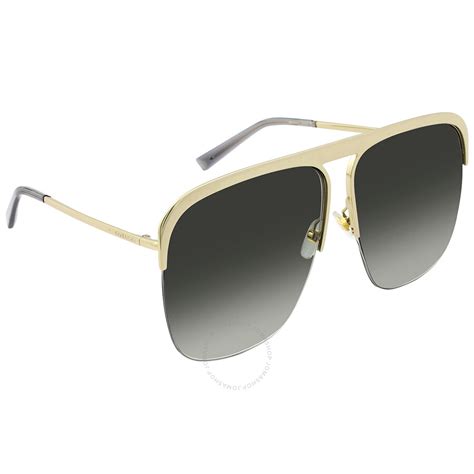 Givenchy Grey Shaded Square Ladies Sunglasses 